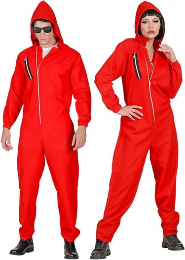 W WIDMANN MILANO Party Fashion - Disfraces de Ladrones, mono con capucha, ladrón, disfraces